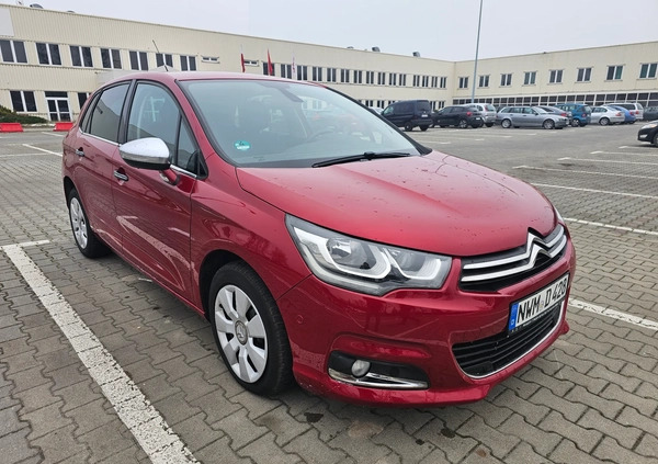 Citroen C4 cena 27900 przebieg: 232745, rok produkcji 2015 z Przecław małe 466